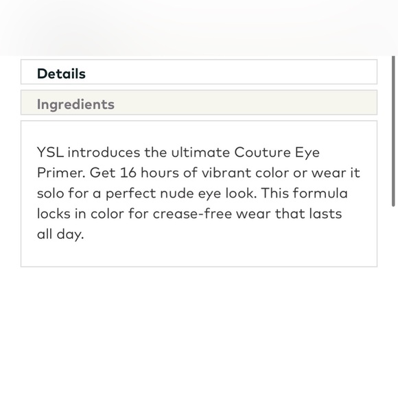 Ysl Couture Eye Primer - Picture 6 of 6
